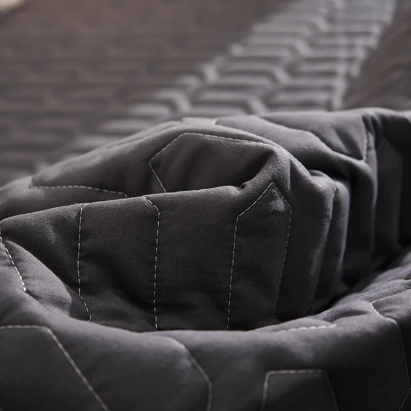 harmonie matelassée protège-matelas imperméable détail couture