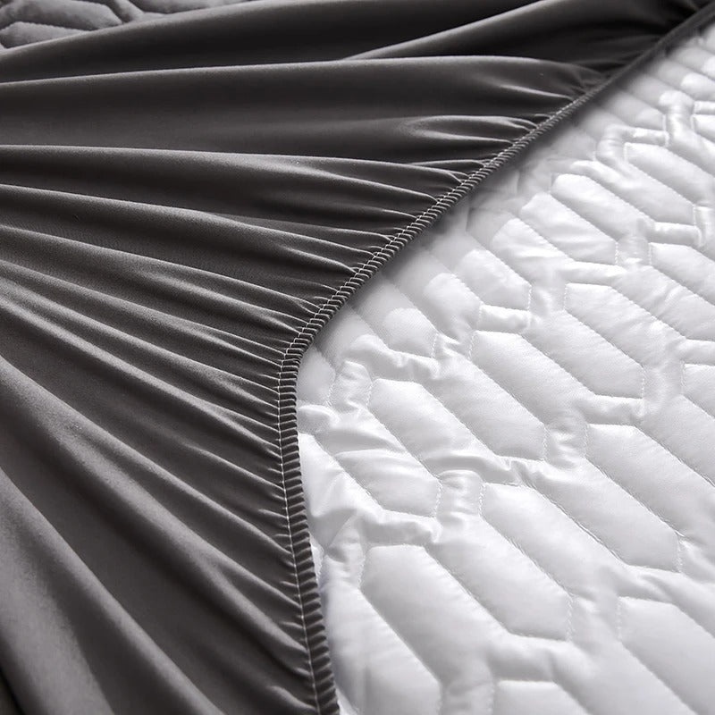 harmonie matelassée protège-matelas imperméable gros plan texture
