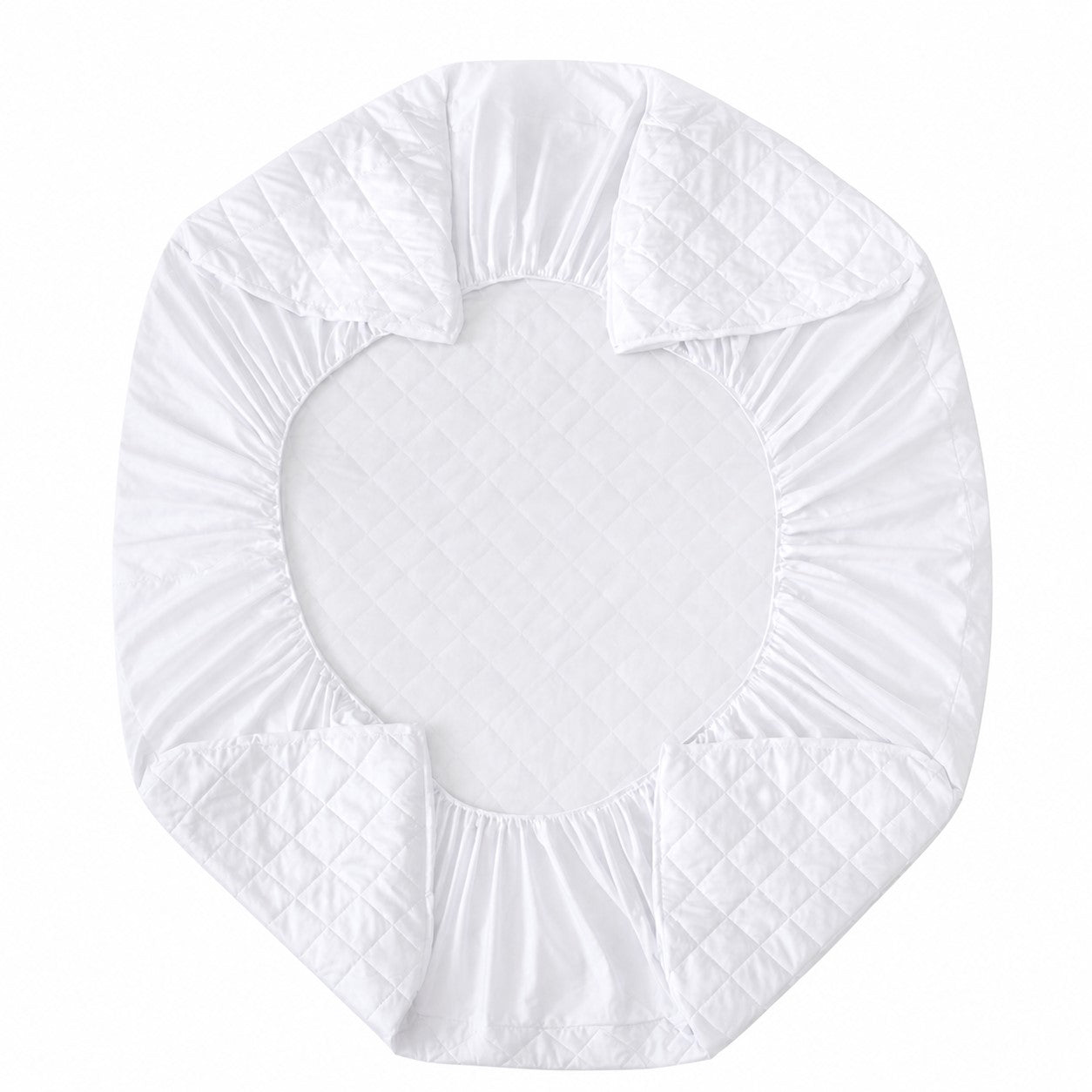 protège matelas imperméable nuit sereine blanc pur élastique 360