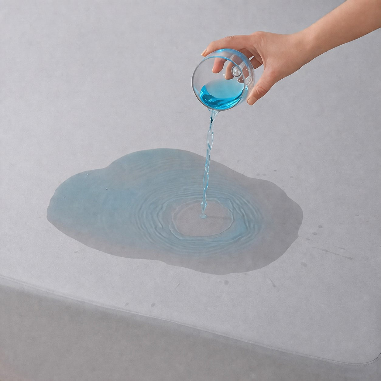 protège matelas imperméable pure harmonie blanc pur liquide reste surface