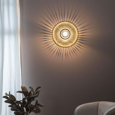 Applique Murale - GlassWallLamp™- Halo Doré